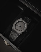 Black Arabic Aura Men's Watch by Zarvy