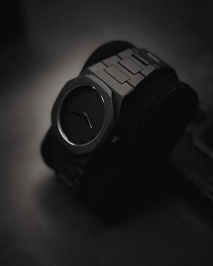 Black Arabic Aura Men's Watch by Zarvy