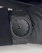 Black Arabic Aura Men's Watch by Zarvy