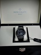 PP Chronograph Premium Leather Strap Watch by Zarvy