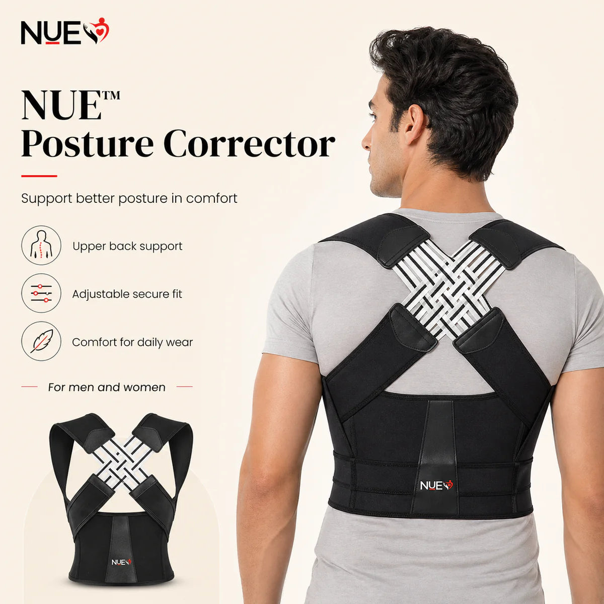 Imported Doctor Plus Posture Corrector Belt | Back Pain Relief & Spine Support