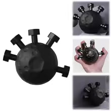 Silicone Hand Grip Strengthener Ball — Finger & Forearm Exerciser